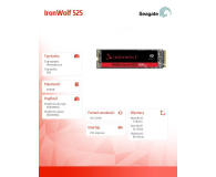 Seagate 500GB M.2 PCIe Gen4 NVMe IronWolf 525 - 1042673 - zdjęcie 3